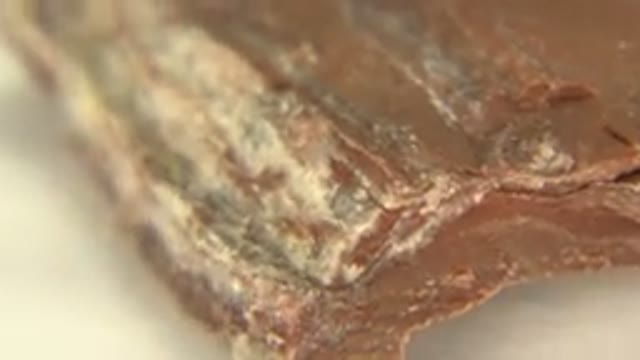 WESTMINSTER COLORADO-2015: Reddish Rock With White Edges On A Spinning Table