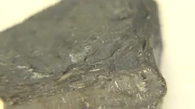 WESTMINSTER COLORADO-2015: Gray Rock On A Table Spinning In A Circle