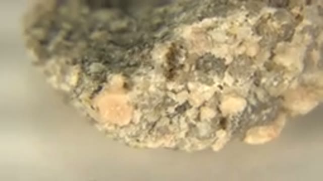WESTMINSTER COLORADO-2015: Anti Clockwise Rotating Rock Close Up Video