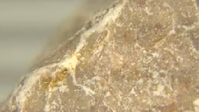 WESTMINSTER COLORADO-2015: Spinning Rock On A Rotating Table In An Exhibit