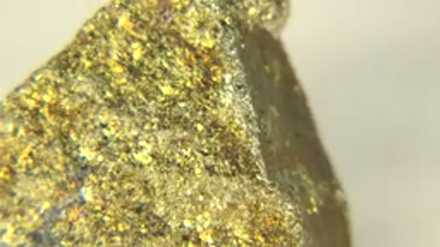 WESTMINSTER COLORADO-2015: A Piece of Gold or Possibly Gold Stone Rotating