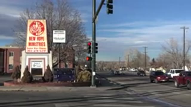 WESTMINSTER COLORADO-2015: Shops Buildings And Cars Parked Around The City