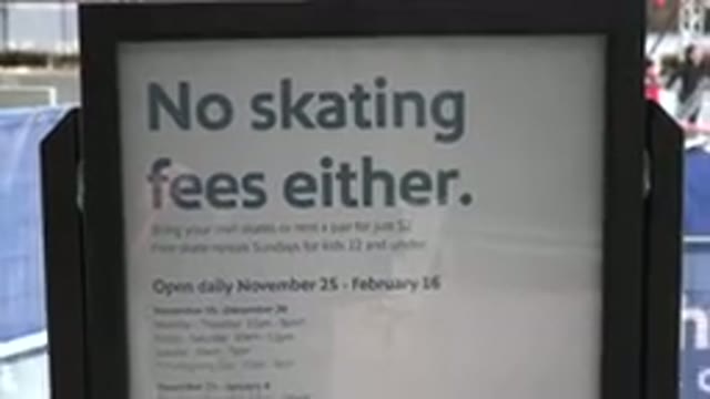 WESTMINSTER COLORADO-2015: Advertisement Board Displayed at Skating Playground