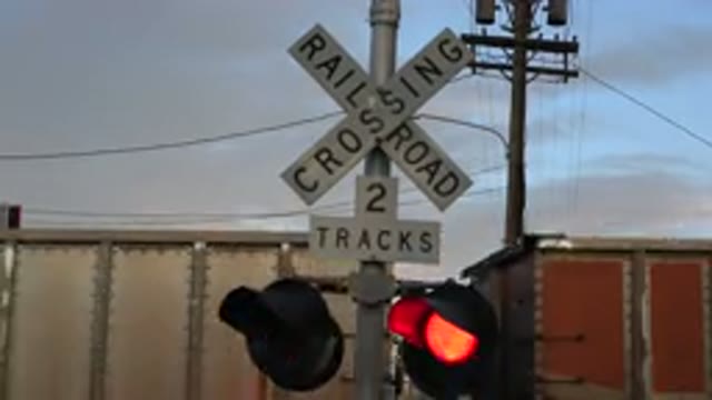 WESTMINSTER COLORADO-2015: The Train Passes After The Announcement Of The
