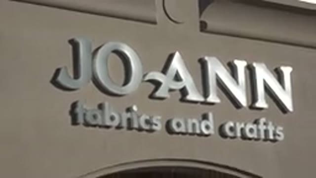 DENVER COLORADO-2015: Joann Fabrics And Crafts Retail Store Holiday Shopping