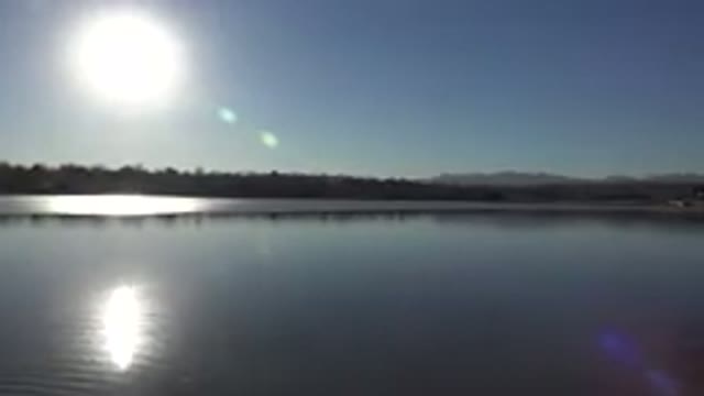 WESTMINSTER COLORADO-2015: We Are Above A Beautiful Lake And With A Very Hot Sun