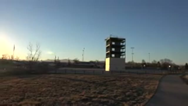 WESTMINSTER COLORADO-2015: A Half-Finished Tower Being Constructed In A Field