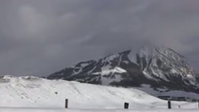 CRESTED BUTTE COLORADO-2015: An Area in Crested Butte During The Winter Season