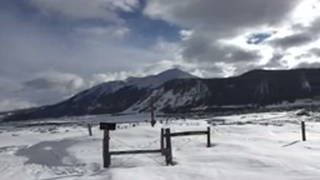 CRESTED BUTTE COLORADO-2015: Winter On The Mountain