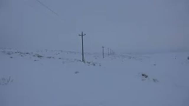 ARVADA COLORADO-2015: Snow in the Road Winter Solitude Nothing Rocks Desolation