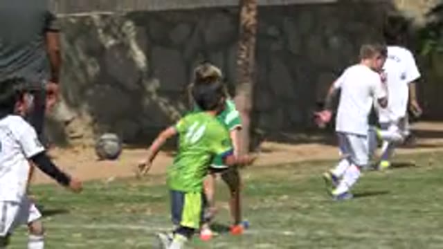SAN JOSE DEL CABO MEXICO-2019: A Group of Kids Playing at the Field After a Game
