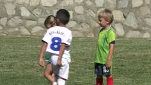 SAN JOSE DEL CABO MEXICO-2019: Little Girl With Her New Friends Are Playing