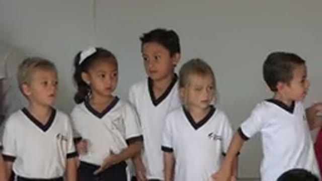 SAN JOSE DEL CABO MEXICO-2019: Preschoolers in Classroom Playing Games