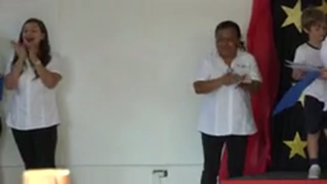 SAN JOSE DEL CABO MEXICO-2019: Children Receive Athletic Awards In Assembly