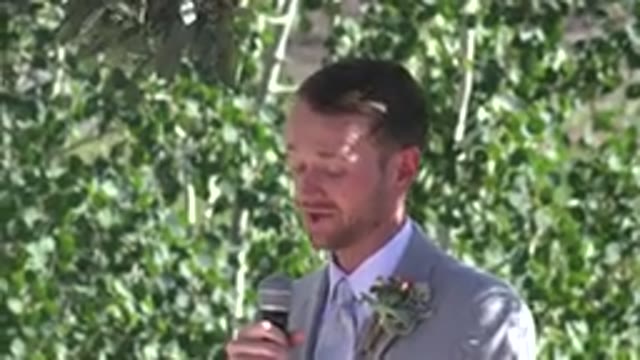 MESA COLORADO-2016: Man Wearing Gray Wedding Attire With Flowers On His Pocket