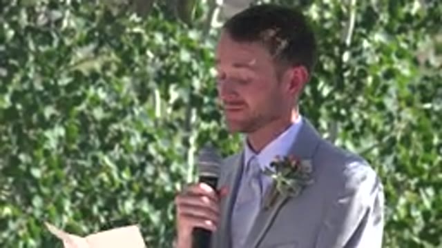 MESA COLORADO-2016: Wedding Speech