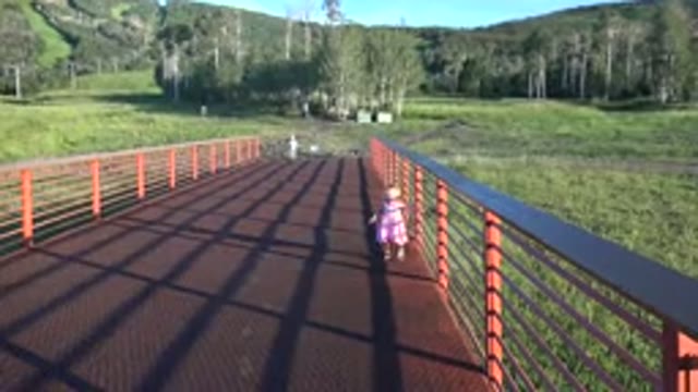 MESA COLORADO-2016: Kids Playing Outside In A Field With Trees