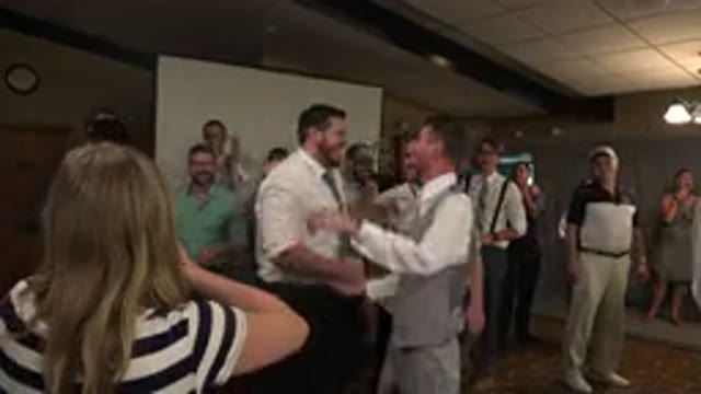 MESA COLORADO-2016: A Group Of People Gather In A Party Room For A Celebratory