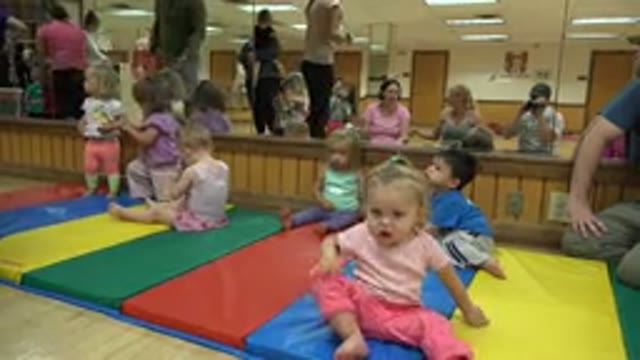 WESTMINSTER COLORADO-2016: Inside An Indoor Trampoline Park Filled With Kids