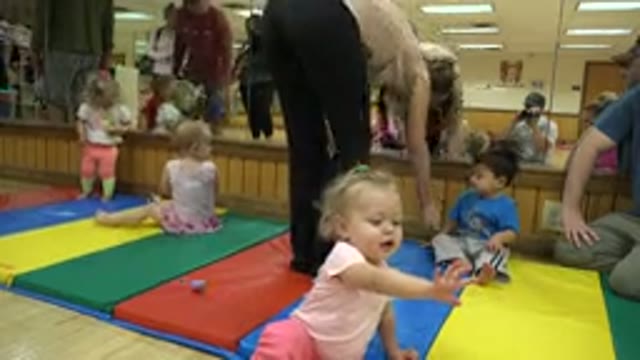 WESTMINSTER COLORADO-2016: Toddlers And Adults In Exercise Room