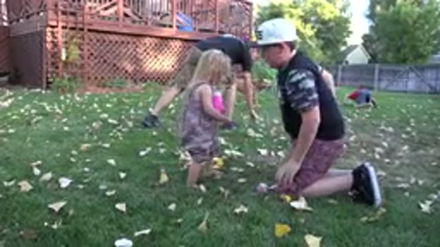 WESTMINSTER COLORADO-2016: Two Boys And A Small Girl In A Field With Flowers