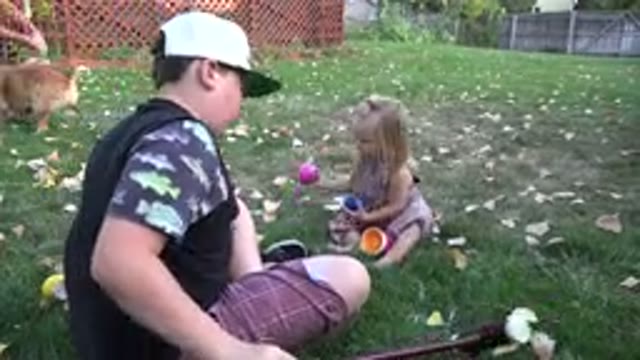 WESTMINSTER COLORADO-2016: Father And Daughter Enjoying A Playful Game Of Catch