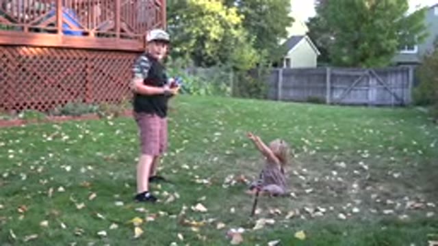 WESTMINSTER COLORADO-2016: Girl Playing With Her Dog In The Garden