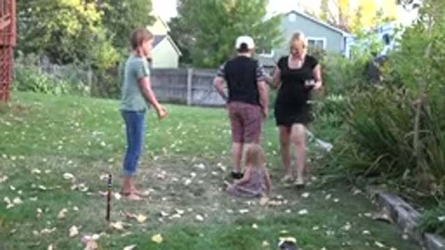 WESTMINSTER COLORADO-2016: Family Playing in Backyard with Dog Running