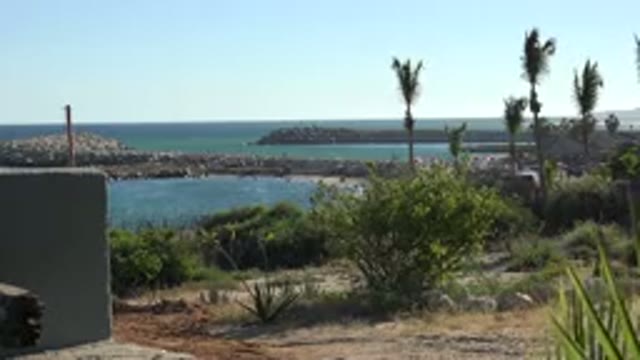 GRAND JUNCTION COLORADO-2017: Panoramic Beach With Sea in Background