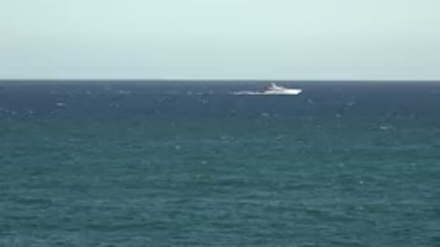GRAND JUNCTION COLORADO-2017: Ship Sails On The Great Blue Sea In Broad Daylight