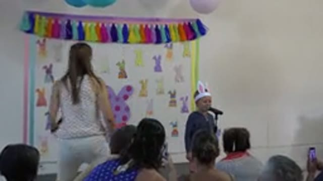 CABO SAN LUCAS MEXICO-2019: Child Singing A Song
