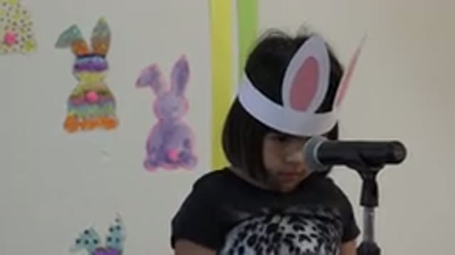CABO SAN LUCAS MEXICO-2019: Kids Performing At The School Stage In An Easter
