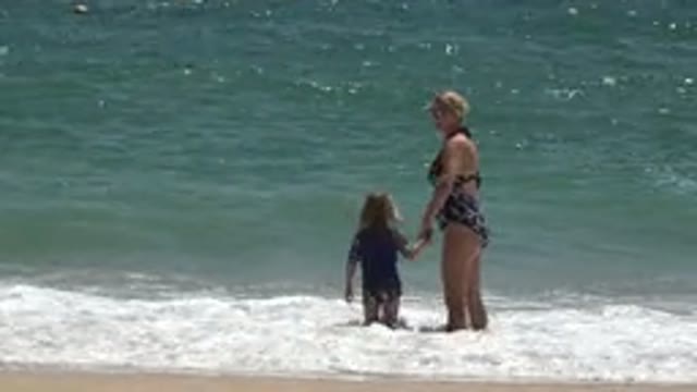 CABO SAN LUCAS MEXICO-2019: The Beach Is One Of The Main Destinations For Families