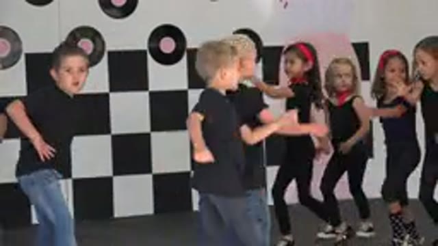 CABO SAN LUCAS MEXICO-2019: Kids Dancing Boys In One Side And Girls In The Other