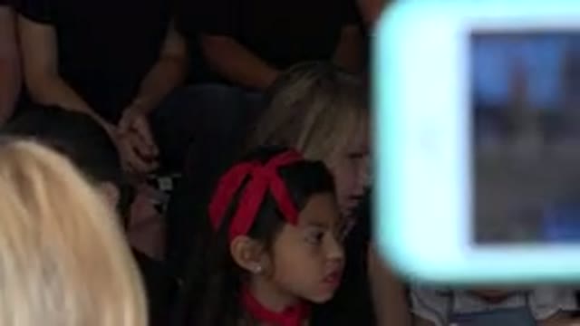 CABO SAN LUCAS MEXICO-2019: More Than One Child Sitting In An Audience Looking
