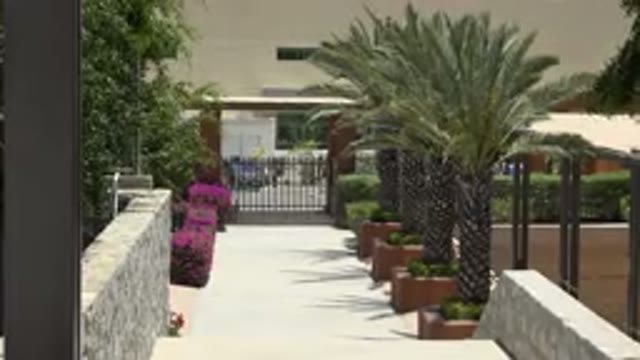 CABO SAN LUCAS MEXICO-2019: The Entrance To A Luxurious House