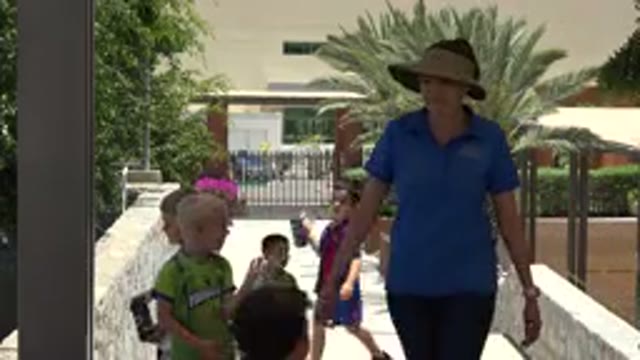 CABO SAN LUCAS MEXICO-2019: Children Soccer Training Teacher Smile School