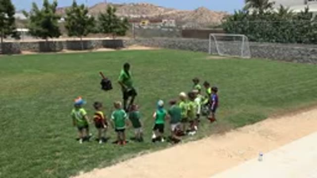 CABO SAN LUCAS MEXICO-2019: Training For A Team Of Children In Soccer