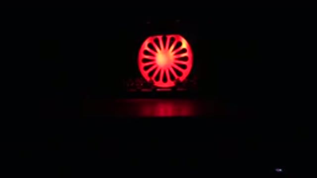 CABO SAN LUCAS MEXICO-2019: Luminous Object On The Flat Floor In The Shape Of A Circle