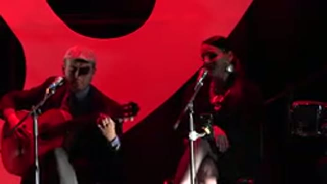 CABO SAN LUCAS MEXICO-2019: Band On Stage Sitting And Playing Instruments And Singing