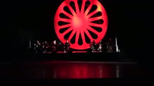 CABO SAN LUCAS MEXICO-2019: The Band Is Playing With A Dramatic Starburst