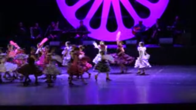 CABO SAN LUCAS MEXICO-2019: Innocent Little Girls Doing A Choreographed Dance On Stage