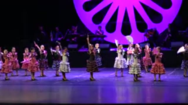 CABO SAN LUCAS MEXICO-2019: Group Of Women On Stage Performing A Dance Routine