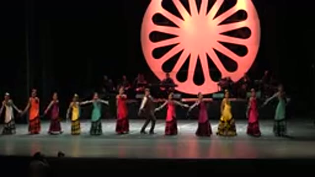 CABO SAN LUCAS MEXICO-2019: A Group of Women and One Man Performing on Stage