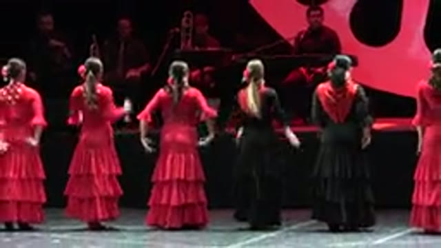 CABO SAN LUCAS MEXICO-2019: The Flamenco Performance Begins