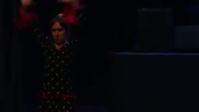 CABO SAN LUCAS MEXICO-2019: Girl And Boy On Stage Doing A Choreographed Dance