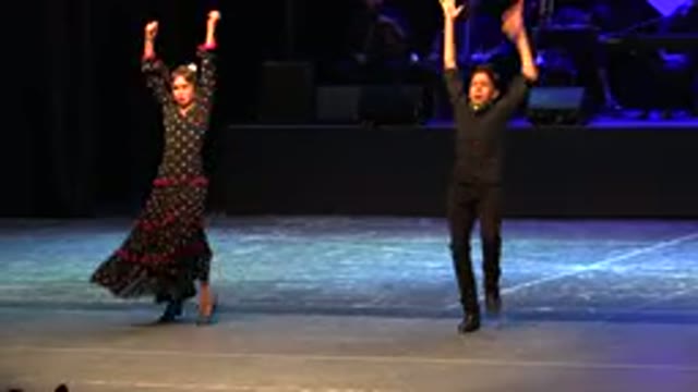 CABO SAN LUCAS MEXICO-2019: Two Young Entertainers Performing A Dance Routine On