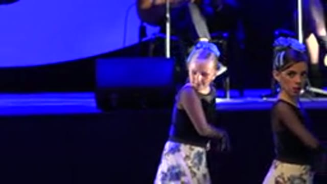 CABO SAN LUCAS MEXICO-2019: Kids Dancing On Theater Stage With Musicians