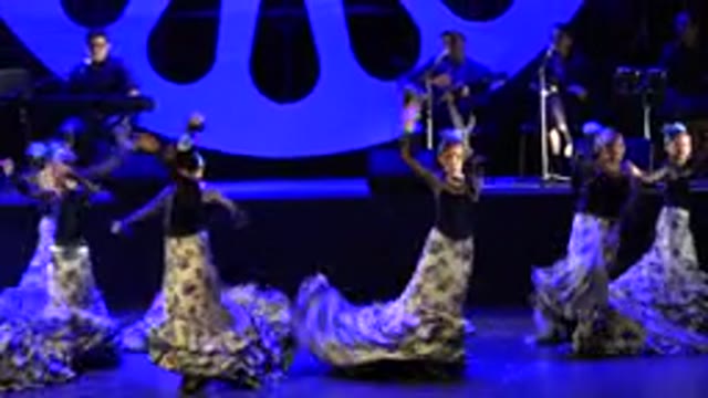 CABO SAN LUCAS MEXICO-2019: Beautiful Girls Perform Traditional Dance to Impress Crowd