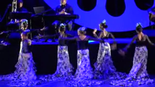 CABO SAN LUCAS MEXICO-2019: Fantastic Little Girls Doing A Choreographed Dance